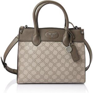 Women’s Archy Satchel Bag, Zipper Closure, Cotton Blend Lining, 12x5x10 Inches